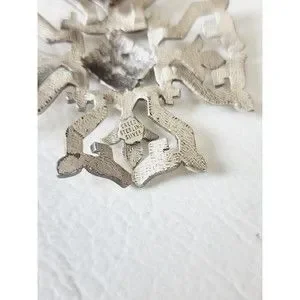Creed | Jewelry | Vintage Creed Sterling Silver Flowers Maltese Ornate ...